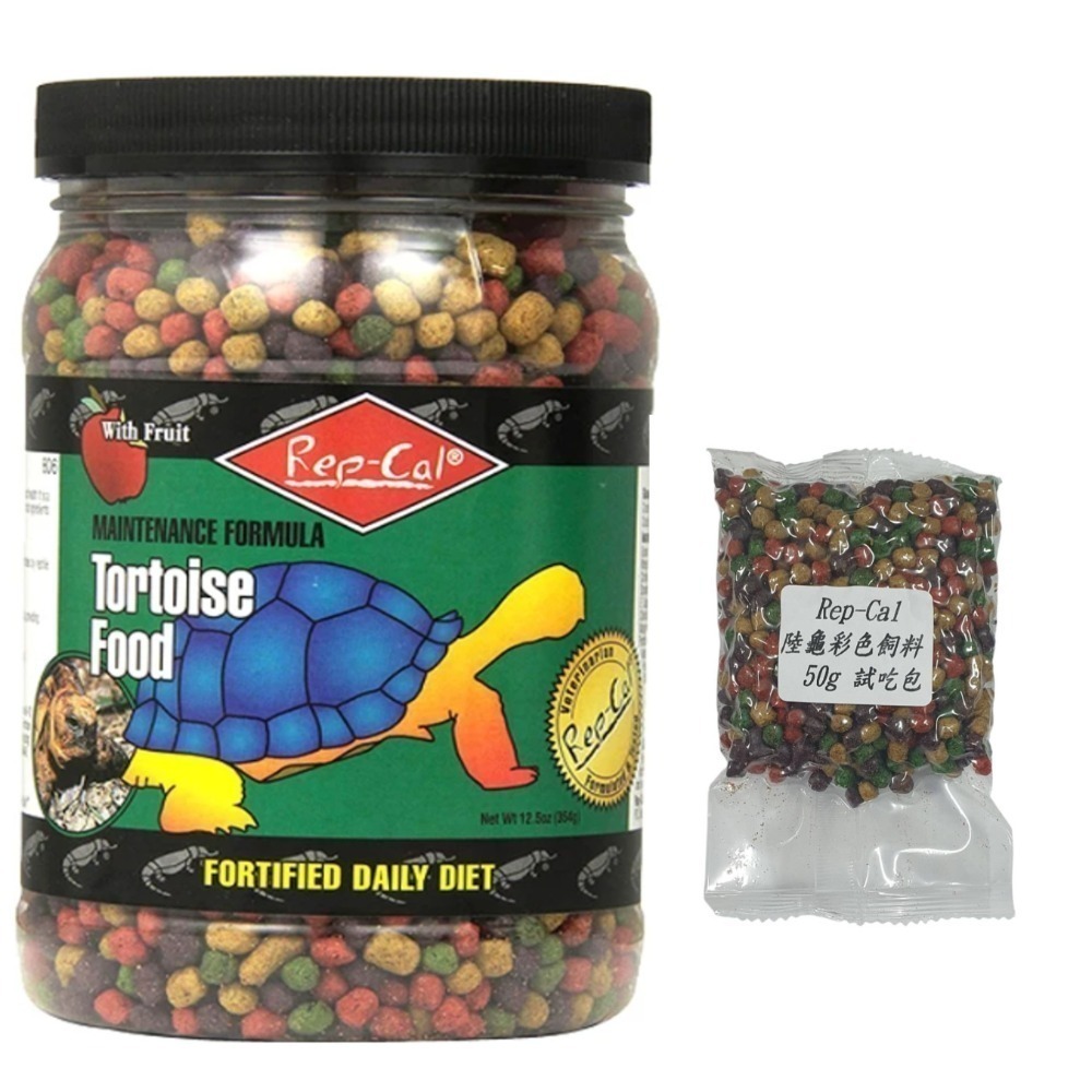 【陸龜小學堂】陸龜飼料總匯 陸龜飼料 試吃包 (50克)-規格圖3