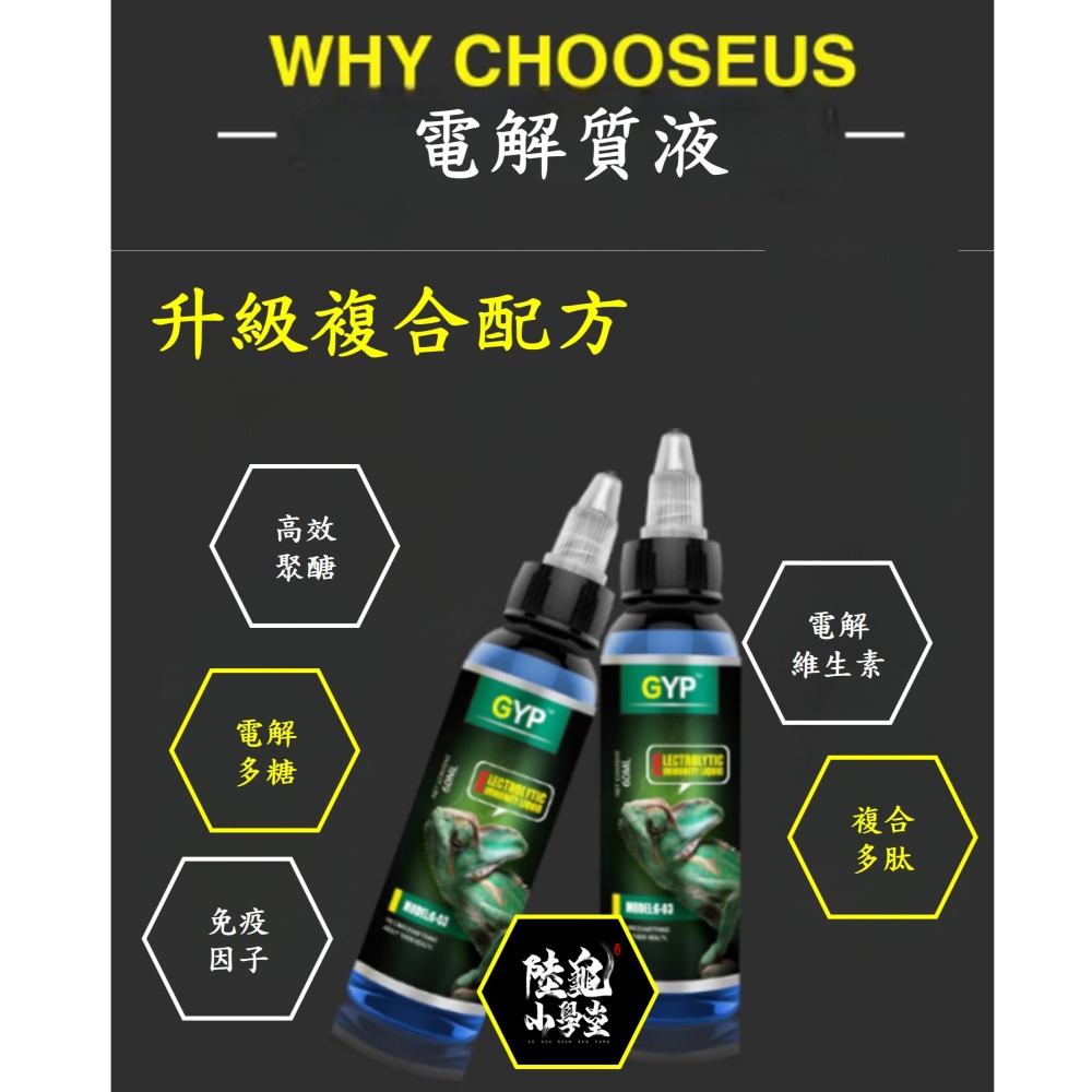 【陸龜小學堂】GYP 電解質免疫液  保健品 非藥用 60ml-細節圖2