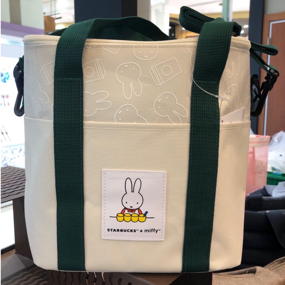 《星巴克》 STARBUCKS 2025 夏日miffy沁爽禮盒保冷袋 / 夏日miffy風格禮盒保冷袋(不含內容物)-規格圖1