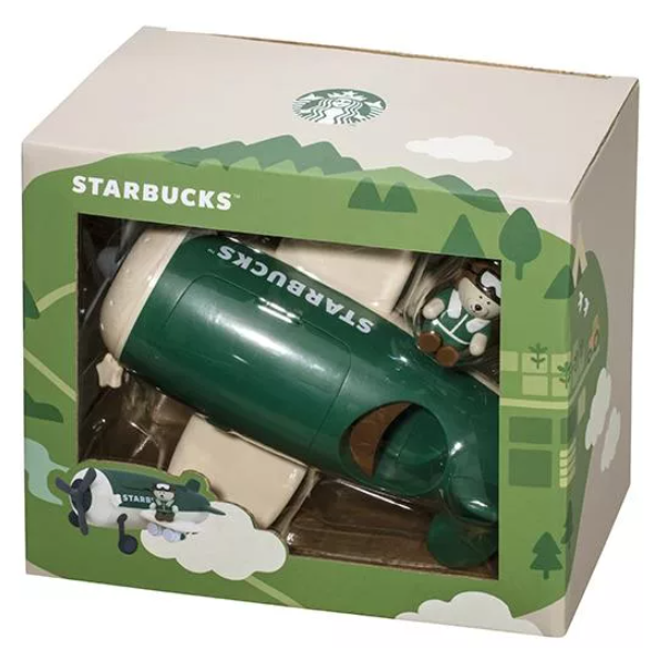 《星巴克》 STARBUCKS 2025中秋節復古飛機咖啡捲心酥禮盒(上限2盒)-細節圖2