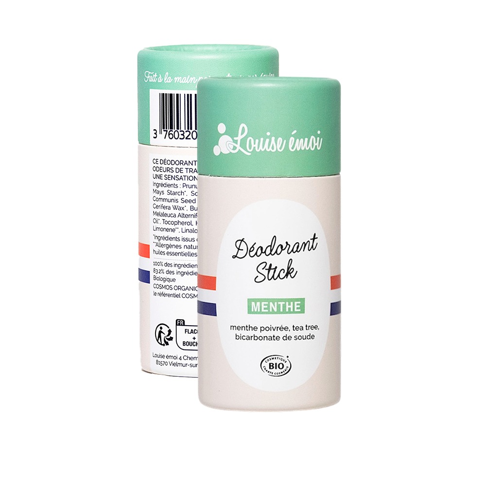[歐曼綠淨]🇫🇷法國Louise Emoi 有機認證薄荷體香膏 中度流汗適用 天然成份 除異味 體味 中和汗味-細節圖5