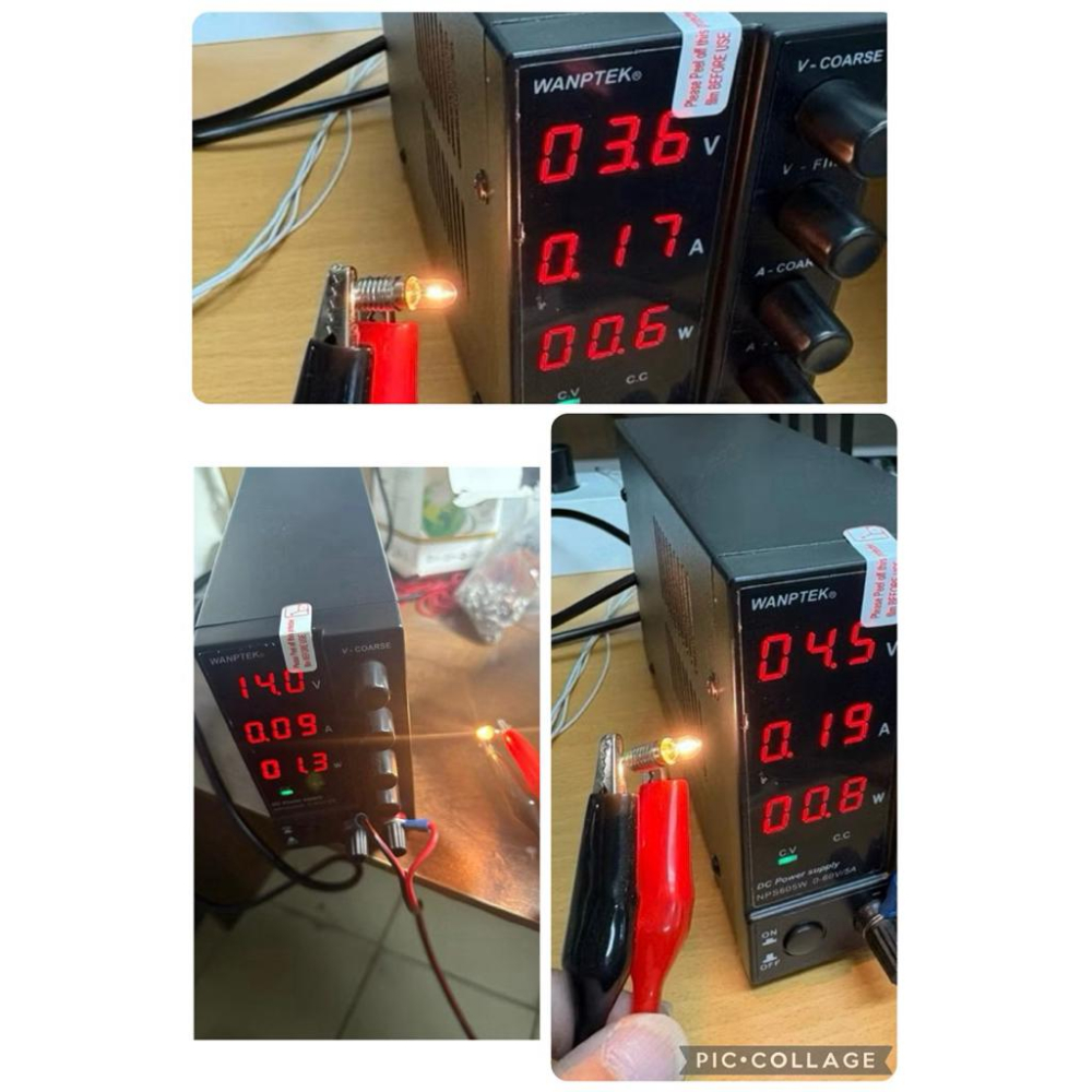 🌟耀星照明 指示燈泡 E5 2.4V 3.8V 4.5V 6V 12V 24V 28V 50ma 投影燈泡 鎢絲燈泡-細節圖2