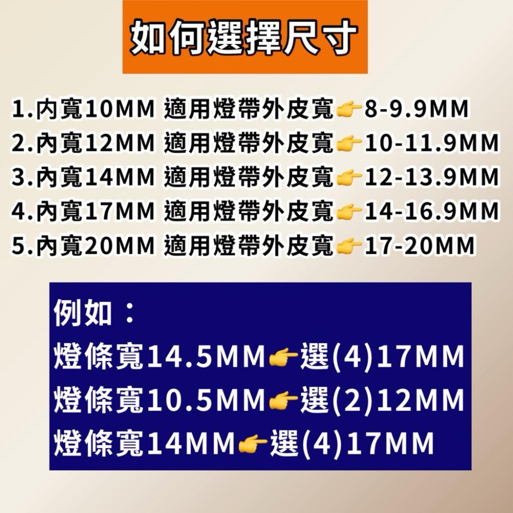 🌟耀星照明LED燈條卡扣 不遮光卡扣 燈帶固定扣 燈條固定壓板 燈帶扣 燈條固定夾 燈條卡扣 10MM 12MM-細節圖2