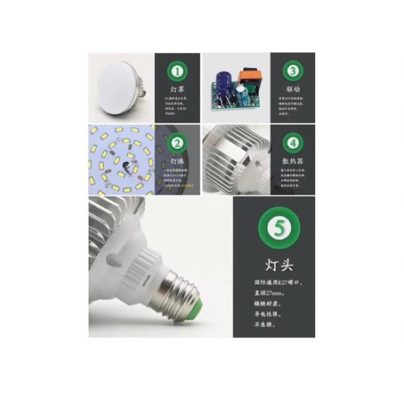 🌟耀星照明 攝影燈泡 反射燈泡 110V 220V 55W 105W 白光 黃光 E27 柔光燈 無閃頻 攝影燈-細節圖4
