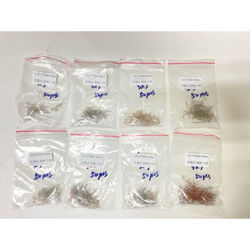 🌟耀星照明 毛泡 小燈泡 長壽命 5000小時 指示燈泡 1.5V 2V 2.5V 3V 4V 5V 6V 12V-細節圖2