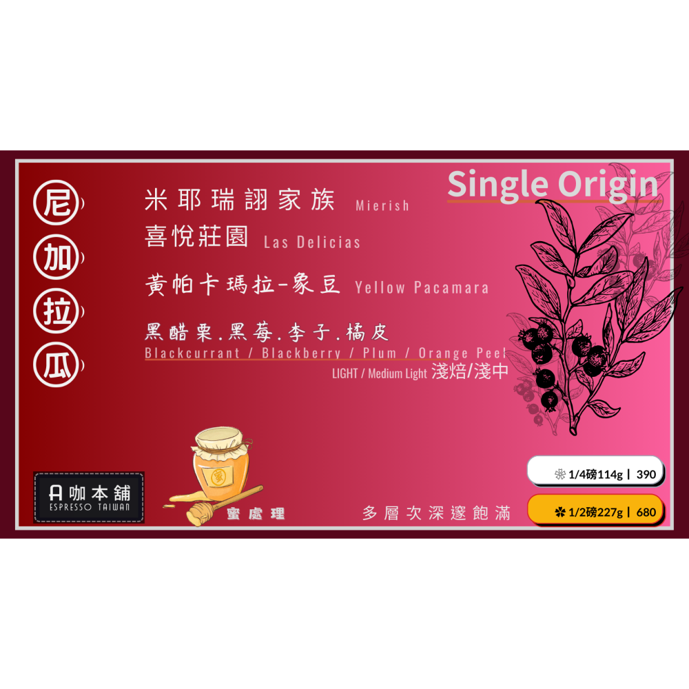 ⭐⭐金標臻選 清晰水果調 酸甜明顯 #淺烘焙 #淺中烘焙-細節圖3