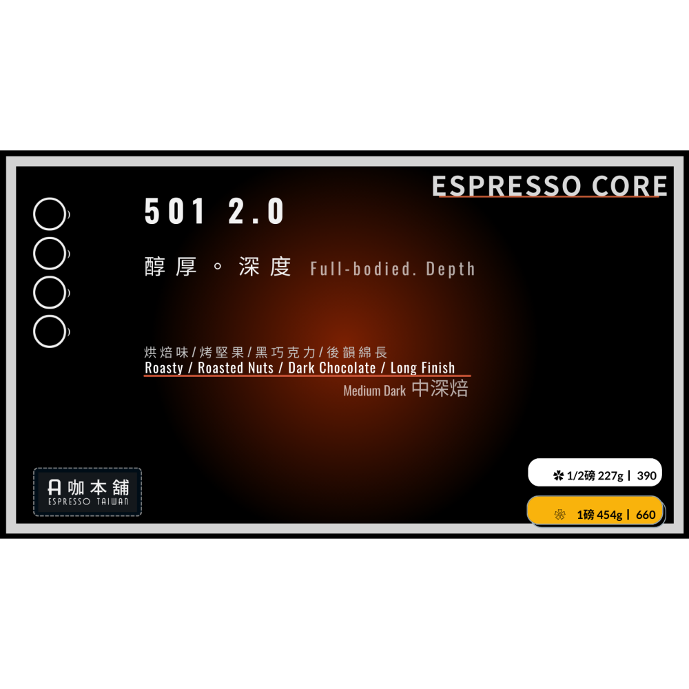 Depth Core #501 2.0 - 渾厚奶咖基底-細節圖2