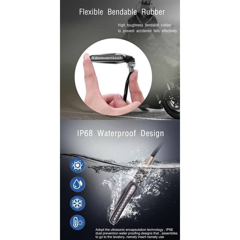 【開發票·現貨】重機檔車LED流水方向燈 R15v3 R15v4 R15M CBR150R 小阿魯 NINJA400-細節圖3