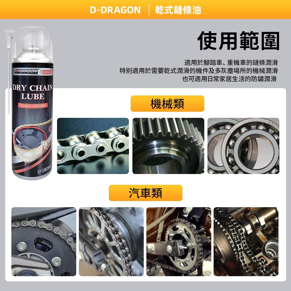 【台灣製造-開發票·現貨】D-DRAGON 乾式鏈條油 鏈條清洗劑 套組-細節圖4