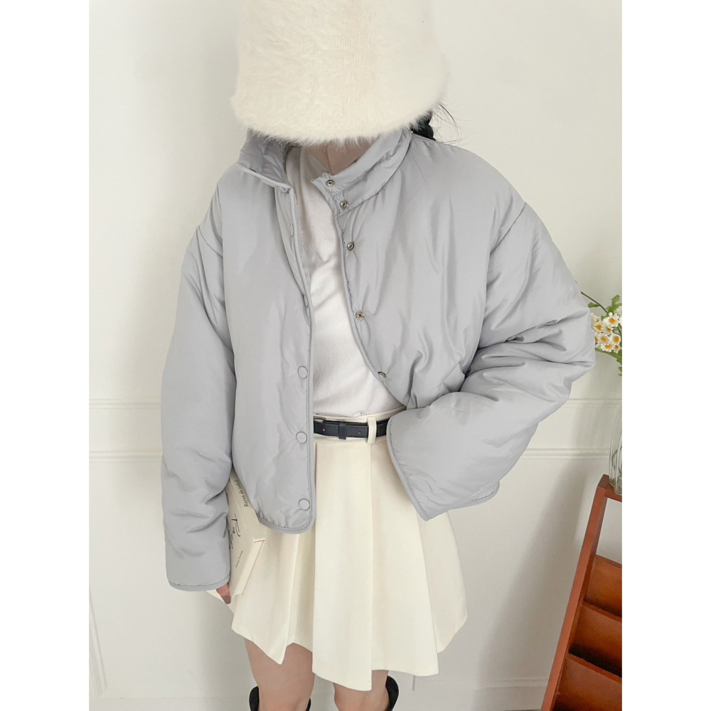 Little SiS. A/W🍂 #2467 早鳥先預購～ (正反兩穿)溫柔羊羔毛感外套 3colors-細節圖2