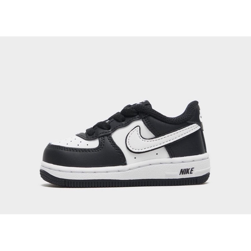 𝑩.𝑪. 👶現貨👉NIKE AIR FORCE 1 LV8 2 (TD) 童鞋 黑白配色-細節圖4