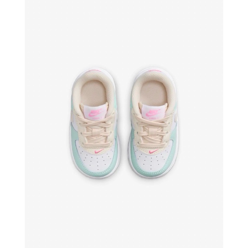 現貨👉 NIKE AIR FORCE 1 女童 學步鞋 馬卡龍配色-細節圖6