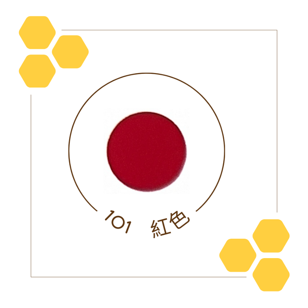 101紅色