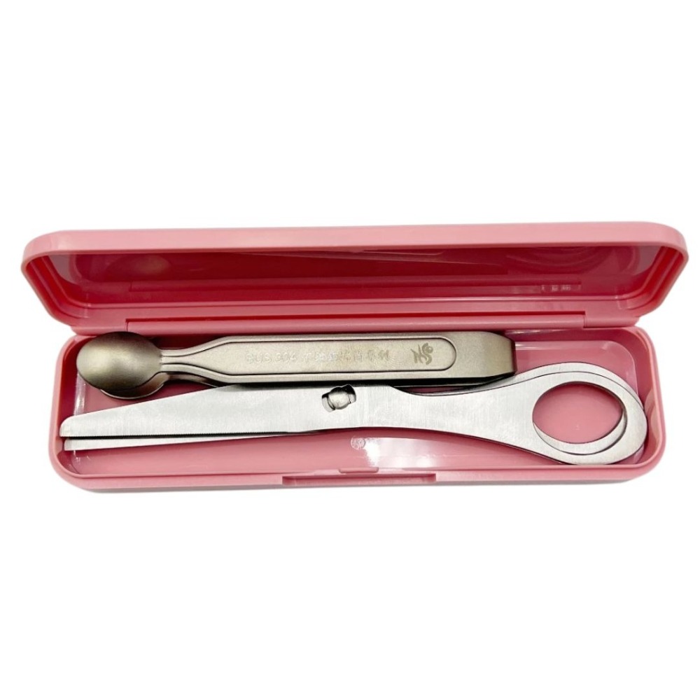 台灣製， 第二代正品星之愛食物剪刀星樣式剪刀不鏽鋼食物剪刀 附收納盒與食物夾可拆式食物剪-細節圖6