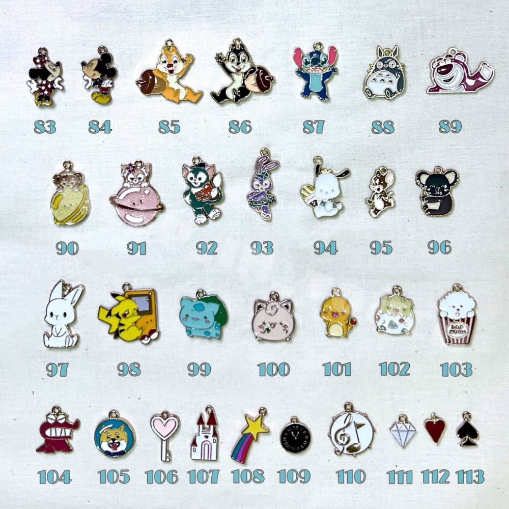 ✨彩色合金飾品加購區✨「手工客製商品搭配飾品」-細節圖6