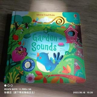 現貨🍀英文硬頁音效書🍀Usborne Noisy Books：Garden Sounds🍀【缺書店】