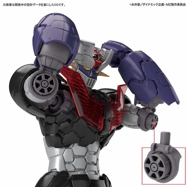 現貨全新未組[HG]無敵鐵金剛 魔神Z INFINITY Ver. 劇場版 MAGINGER Z 萬代 組裝模型-細節圖7