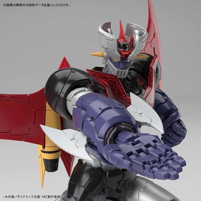 現貨全新未組[HG]無敵鐵金剛 魔神Z INFINITY Ver. 劇場版 MAGINGER Z 萬代 組裝模型-細節圖8