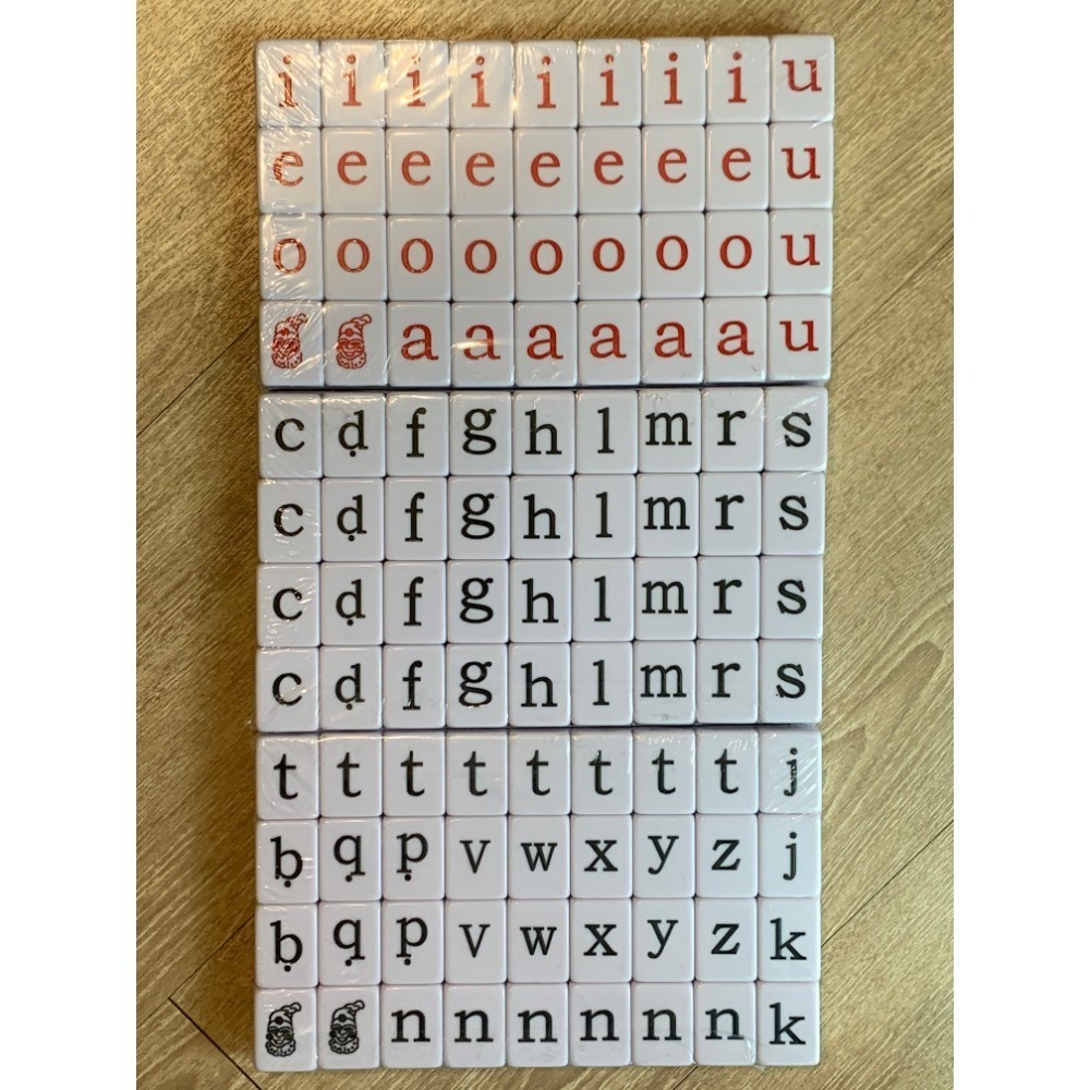 現貨全新 英文 字母 麻將 拼音 桌遊 單字 禮物 學習-細節圖3