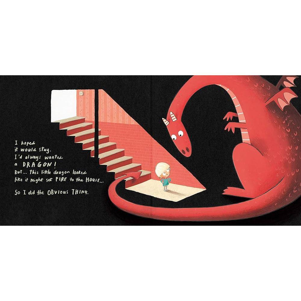 【Walker Books】平裝繪本 Dragon Post  (中譯: 龍的來信)-細節圖3