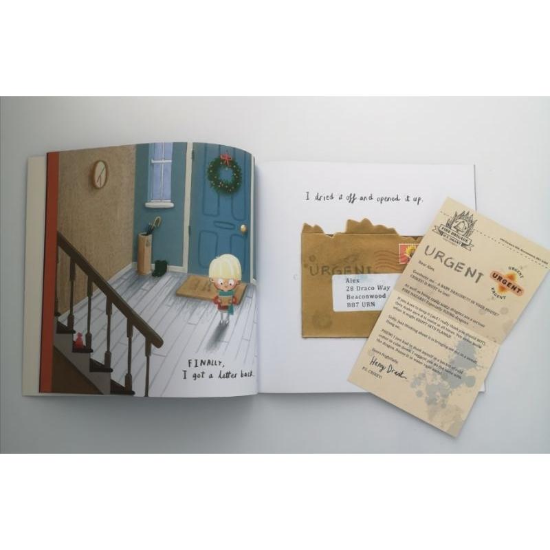 【Walker Books】平裝繪本 Dragon Post  (中譯: 龍的來信)-細節圖4