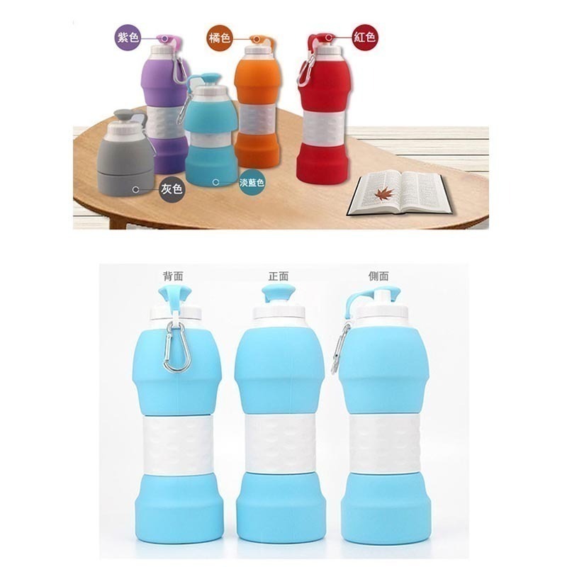 摺疊杯 摺疊碗 摺疊水杯 矽膠折疊杯 伸縮杯 耐高溫 食品級矽膠 登山 露營 環保杯 環保碗 咖啡杯 隨行杯 銅板價-細節圖2