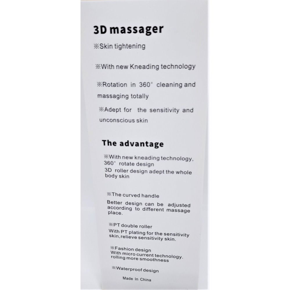 按摩~3D滾輪美容按摩棒 3D臉部按摩器 瘦臉儀 瘦臉神器 塑形 緊膚 滾輪 迷你美顏棒 台灣現貨 愛麗絲的雜貨賣場-細節圖7