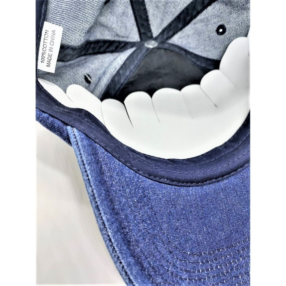 棒球帽 牛仔 刺繡 丹寧 帽子 帽 純棉單寧系列 英文刺繡棒球帽 刺繡 棒球帽 棒球帽 棒球帽 棒球帽 帽子-細節圖9