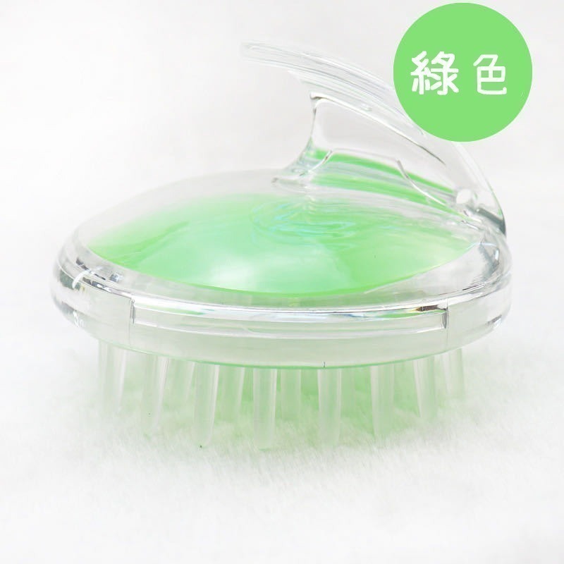 【台灣現貨】透明水晶洗頭按摩刷 洗髮刷 頭皮按摩梳 洗頭梳 洗髮梳 頭皮刷 按摩刷 洗頭護理清潔梳 愛麗絲的雜貨賣場-細節圖5