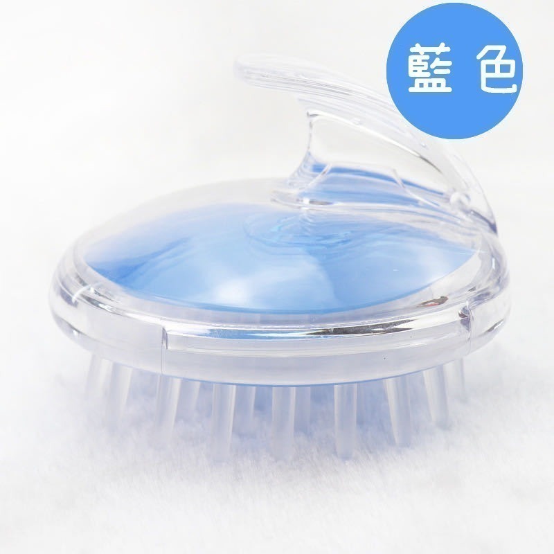 【台灣現貨】透明水晶洗頭按摩刷 洗髮刷 頭皮按摩梳 洗頭梳 洗髮梳 頭皮刷 按摩刷 洗頭護理清潔梳 愛麗絲的雜貨賣場-細節圖6