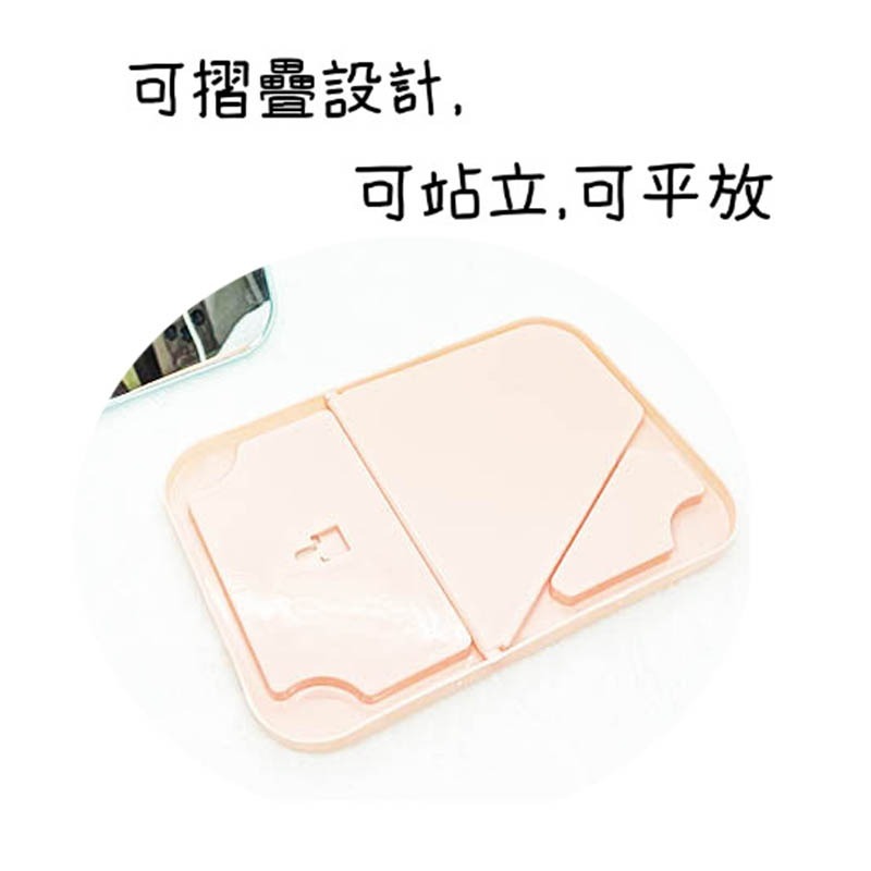 現貨-台式便攜隨身化妝鏡 可折疊 站立 平放 隨身鏡 立式鏡 台灣現貨 台灣賣家 銅板價 滿額免運 愛麗絲的雜貨賣場-細節圖7
