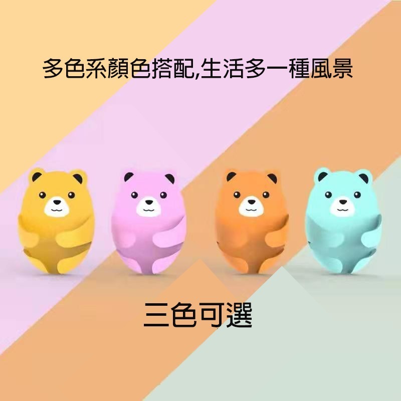 掛勾 無痕掛勾 無痕電線掛勾 熊熊 熊 免釘 免打孔 強力掛勾 電源線插頭掛勾 可愛動物插座 收納 免釘牆【台灣出貨】-細節圖4