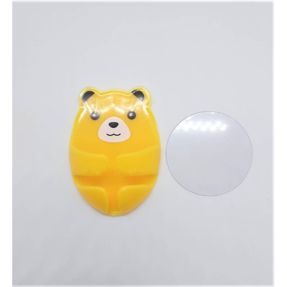 掛勾 無痕掛勾 無痕電線掛勾 熊熊 熊 免釘 免打孔 強力掛勾 電源線插頭掛勾 可愛動物插座 收納 免釘牆【台灣出貨】-細節圖8