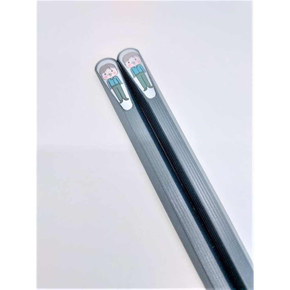 合金筷 筷子 分食筷 人物分食筷 筷子 餐具 一人一筷 家庭筷 食福樂五入人物分食合金筷 食福樂 台灣賣家 台灣現貨-細節圖11