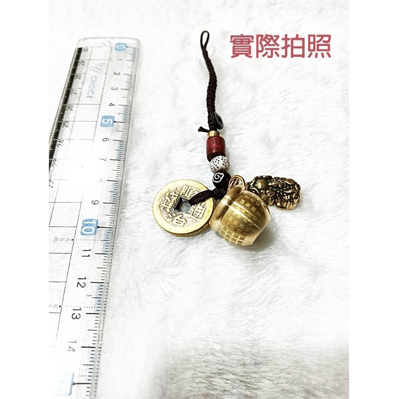 貔貅吊飾 五帝錢 小百福 招財吊飾 聚寶盆 風水 咬錢 鑰匙圈 紀念品 傳統文化 吊墜 宗教 平安吉祥 福氣 滿福-細節圖7