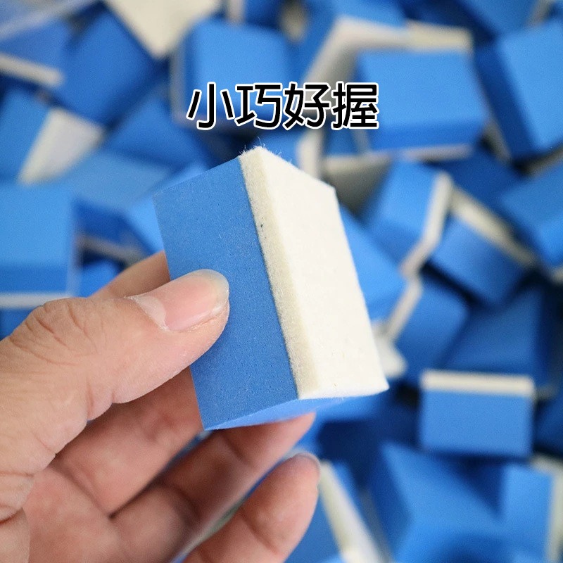 台灣現貨 超低價 玻璃油膜清潔 海綿塊 羊毛氈 清洗刷 擋風玻璃 汽車清潔 美容 除油 拋光-細節圖2