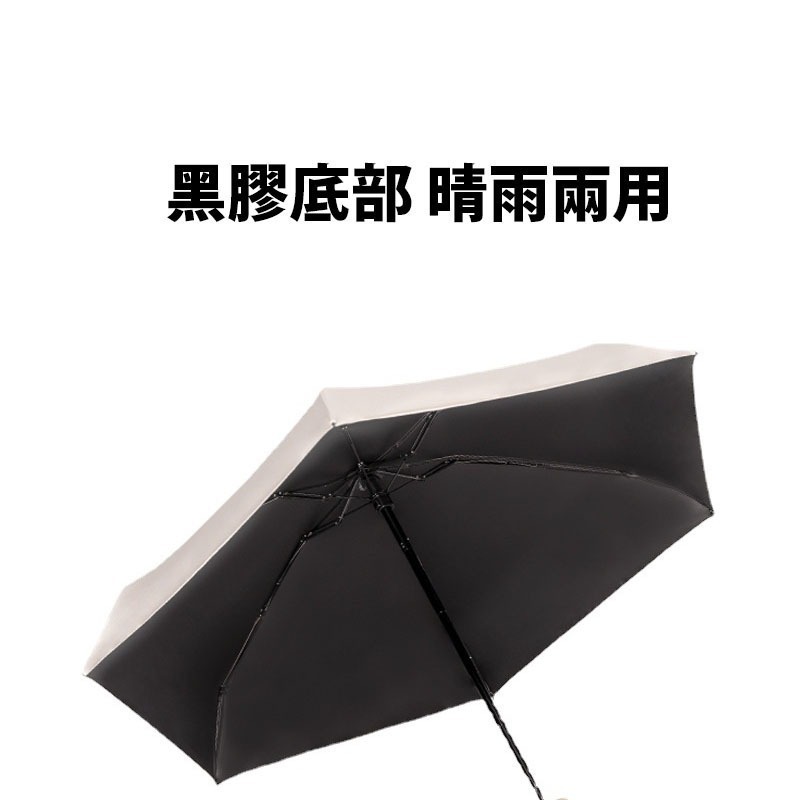 迷你雨傘 摺疊傘 口袋傘 遮陽傘 抗UV 防曬傘 黑膠遮陽 雨傘 陽傘 晴雨兩用傘-細節圖7