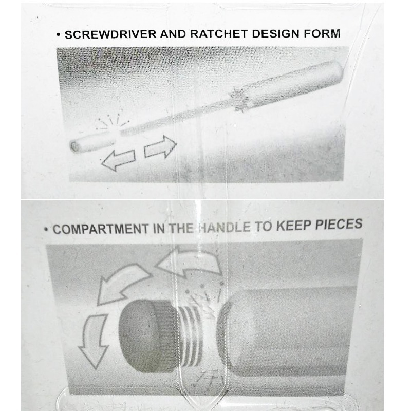 【現貨】28件螺絲起子套裝 家用多功能維修工具 GQ220 愛麗絲的雜貨賣場-細節圖4