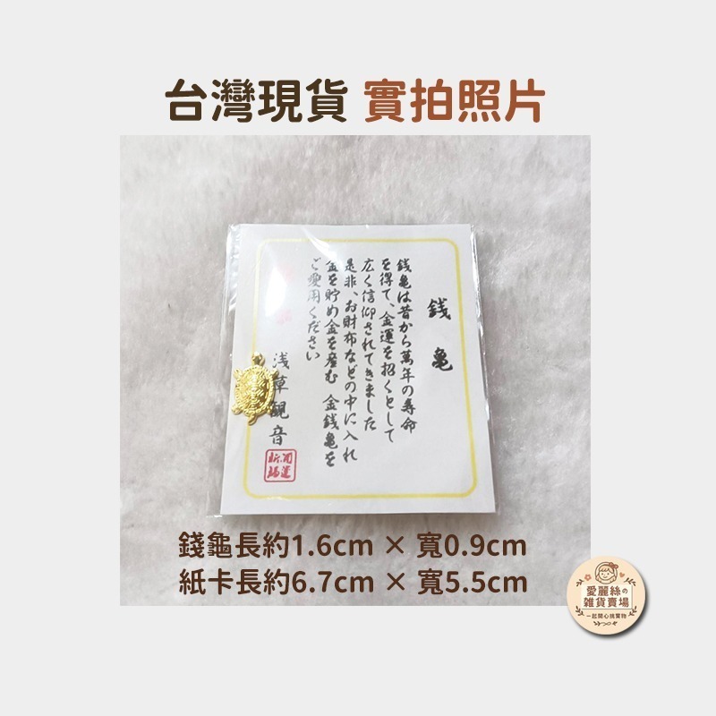 💛 【淺草觀音祈福】金色錢龜 招財小龜 聚財小物 錢包開運吉祥物 招財開運 龜殼聚財💛愛麗絲的雜貨賣場-細節圖3