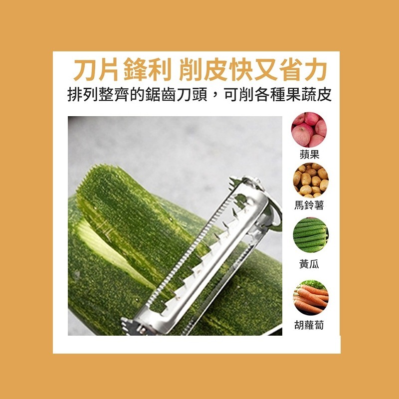 ｜台灣現貨｜笑臉大廚 雙面刨絲削皮器｜刨刀 削皮 刨絲器 多功能削皮器 刨刀器 廚房小物 愛麗絲的雜貨賣場-細節圖2