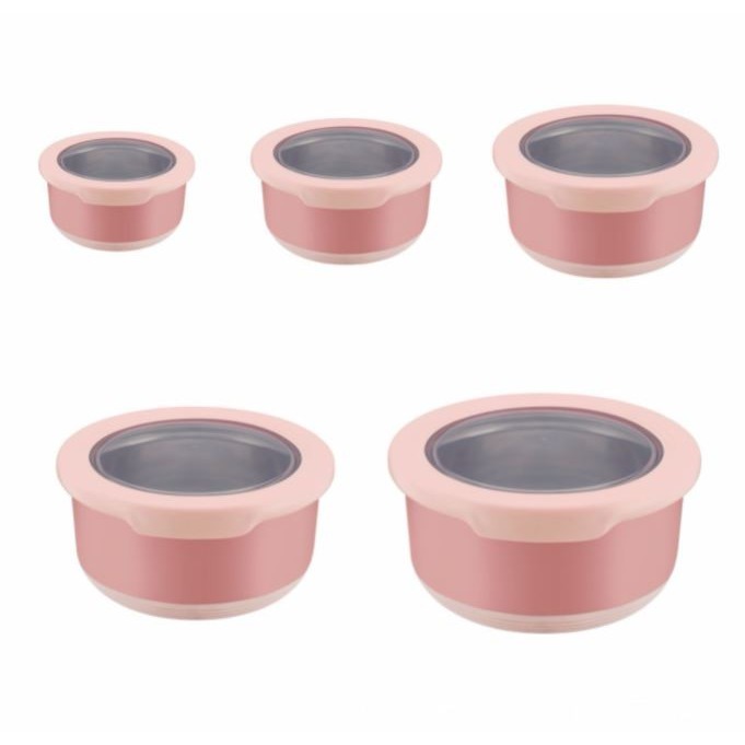 【現貨】特得美 圓形不鏽鋼保鮮盒 飯盒 湯碗 保鮮盒 密封防燙 保溫餐盒 tedemei 圓形餐盒 不銹鋼便當盒-細節圖3