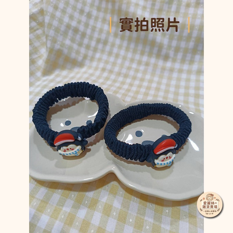 ✨企鵝聖誕髮圈/髮夾｜手作可愛造型｜銅板價小物｜約會必備聖誕帽造型｜愛麗絲的雜貨賣場✨ 3天內出貨-細節圖3