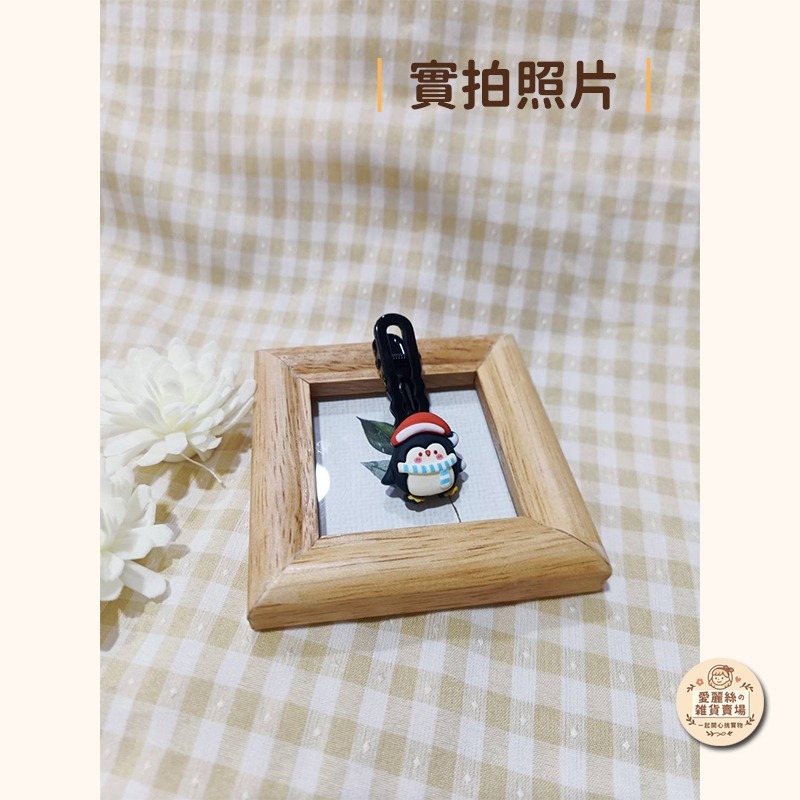 ✨企鵝聖誕髮圈/髮夾｜手作可愛造型｜銅板價小物｜約會必備聖誕帽造型｜愛麗絲的雜貨賣場✨ 3天內出貨-規格圖11
