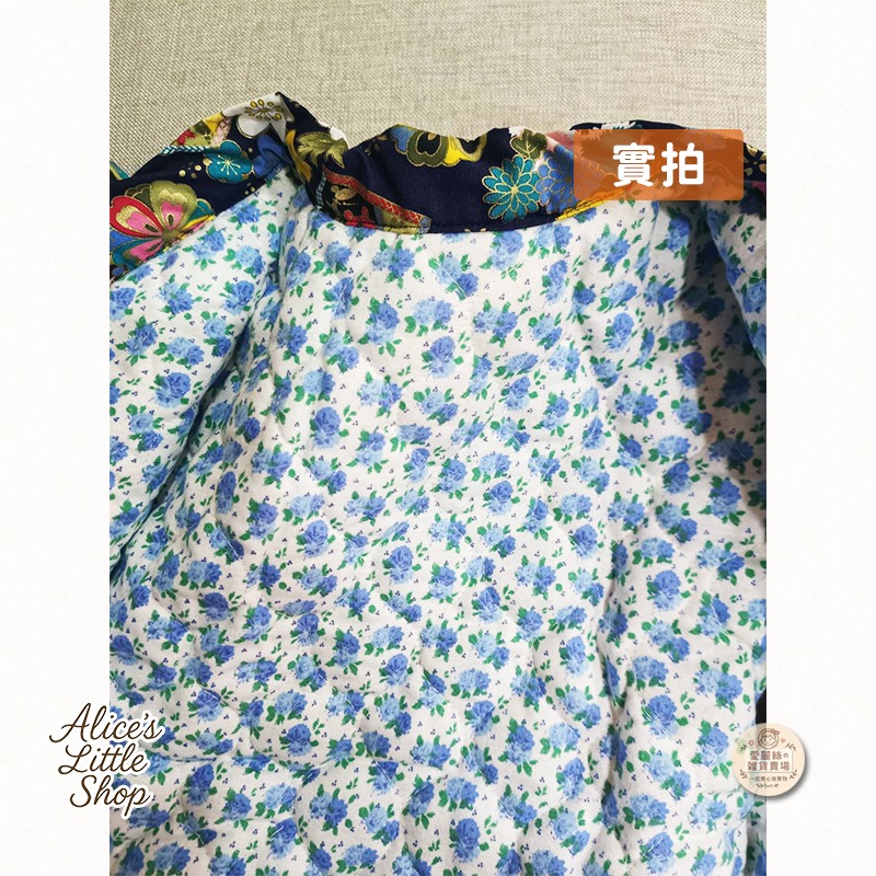 🇯🇵 日式和風花柄兒童和服 浴衣 童裝 和服外套 開襟綁帶 和風罩衫 拍照服 節慶服 愛麗絲的雜貨賣場-細節圖4