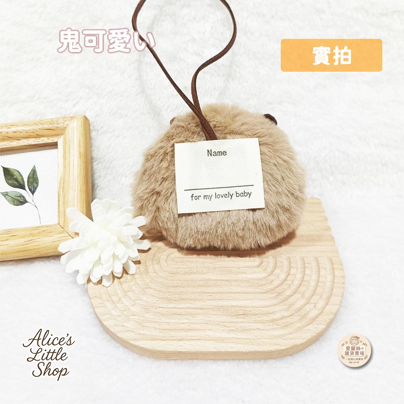 卡皮巴拉吊飾 水豚吊飾 包包掛件 療癒系動物鑰匙圈 日系可愛掛飾 愛麗絲的雜貨賣場-細節圖2