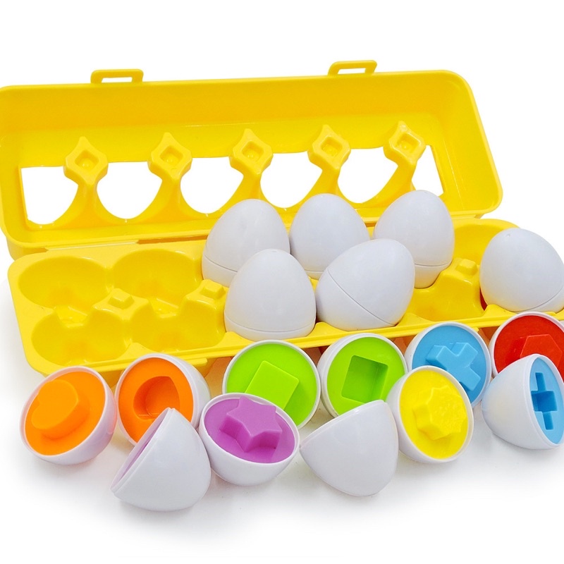 媽媽買 聰明蛋 形狀配對 數字配對 蔬果配對 恐龍配對 交通配對 字母配對 顏色配對 顏色認知 益智玩具 幼兒玩具