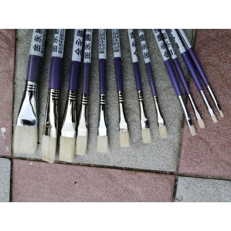 羊毛 畫筆 柔軟 水洗 無痕 彩繪筆 0-12號 彩繪 佛像 神像 神尊 修復-細節圖4