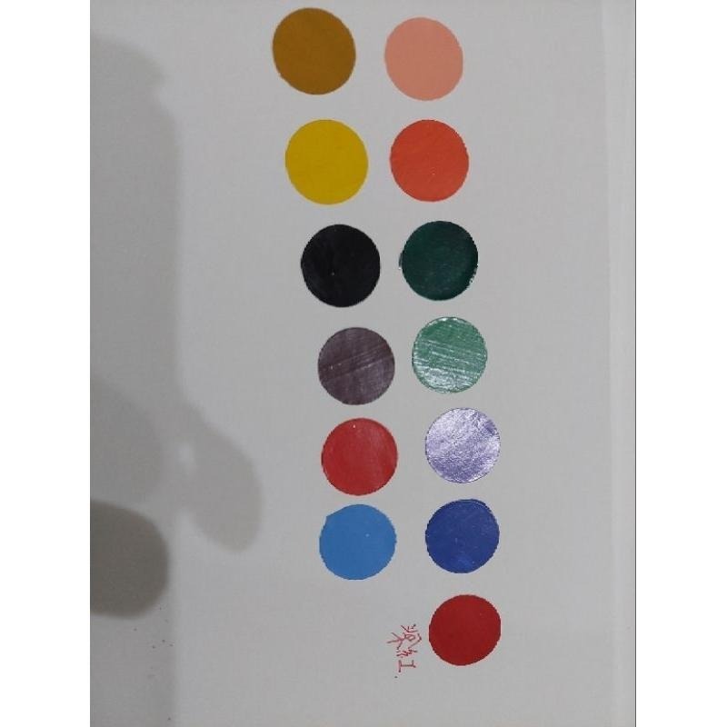 亮面 亮光 特調色 水漆 神佛 彩繪 神明 面漆 佛像漆 神佛像 彩繪專用塗料 金 銀 神像 水佛漆 有框色號-細節圖2