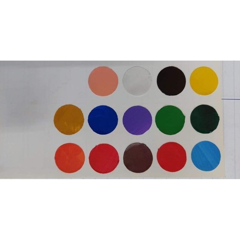 亮面 亮光 特調色 水漆 神佛 彩繪 神明 面漆 佛像漆 神佛像 彩繪專用塗料 金 銀 神像 水佛漆 有框色號-細節圖3