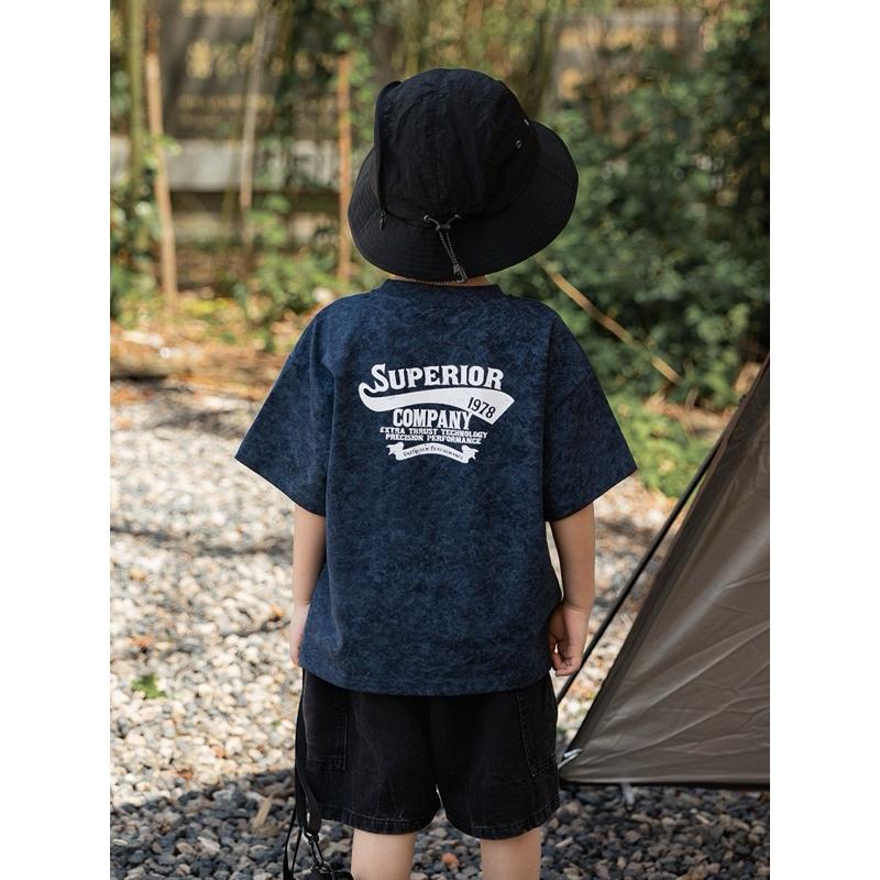 上衣｜2025 個性蠟染潮流上衣 男童上衣 男寶上衣-細節圖3